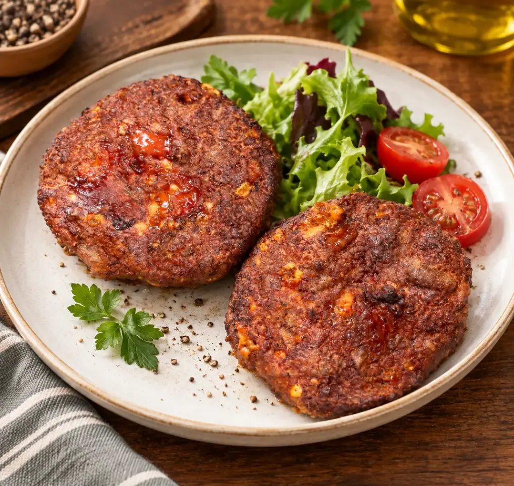Stea*k n Cheese Burger Patties